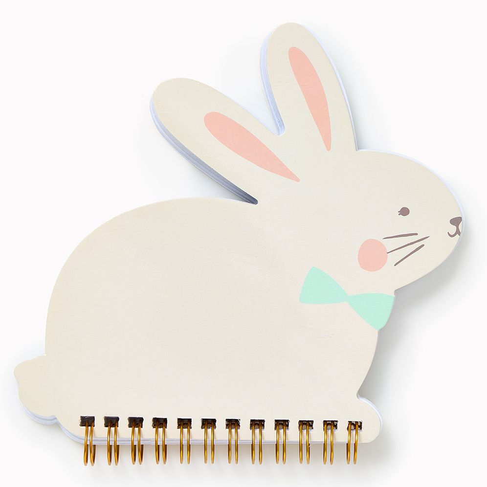 Diecut Easter Bunny Notebook