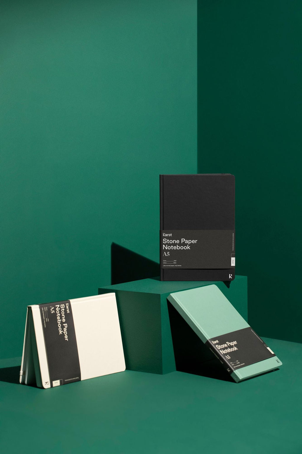 Karst Stone Paper A5 Eucalyptus Hardcover Notebook