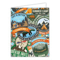 Camp Patches Greeting Card