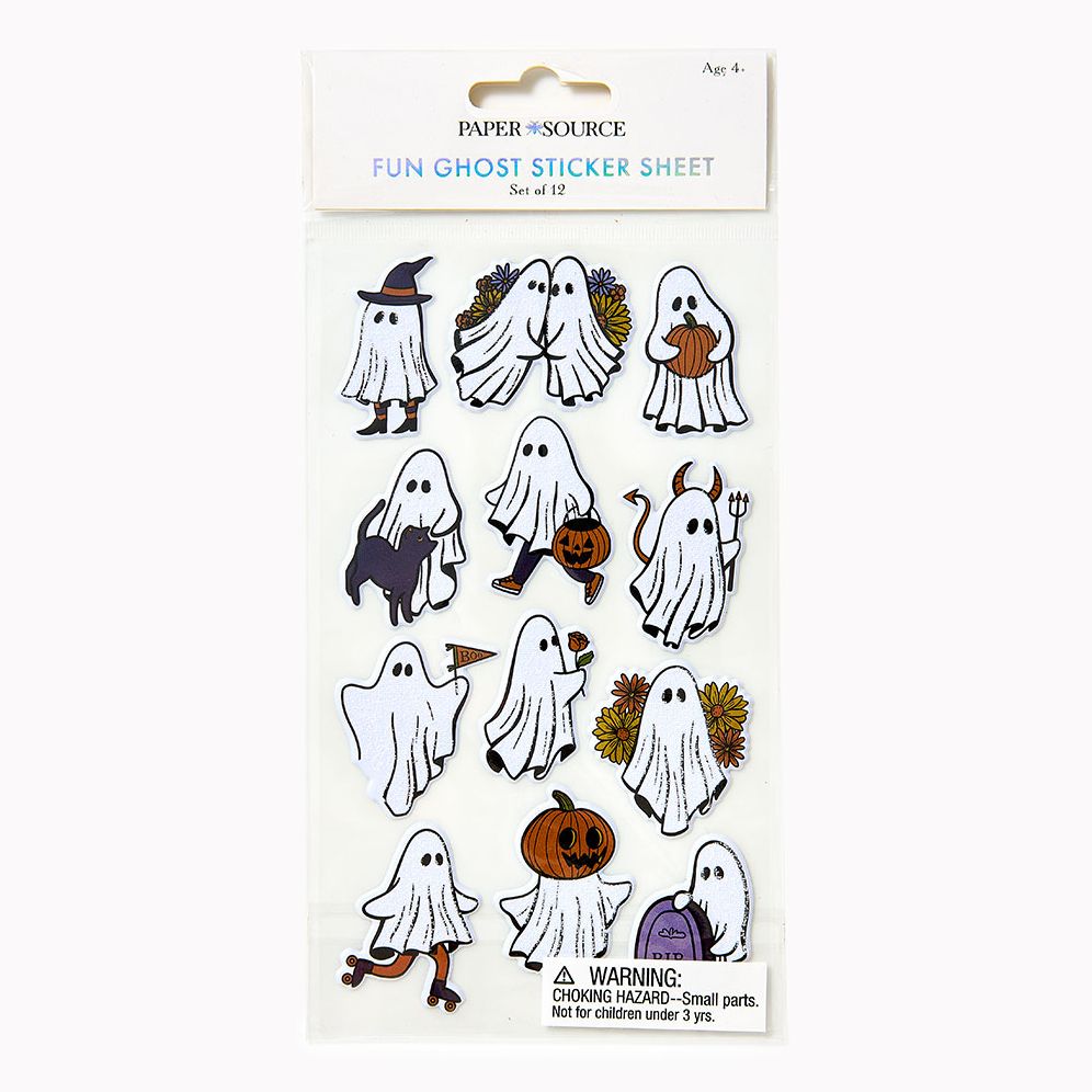 Fun Ghost Sticker Sheet