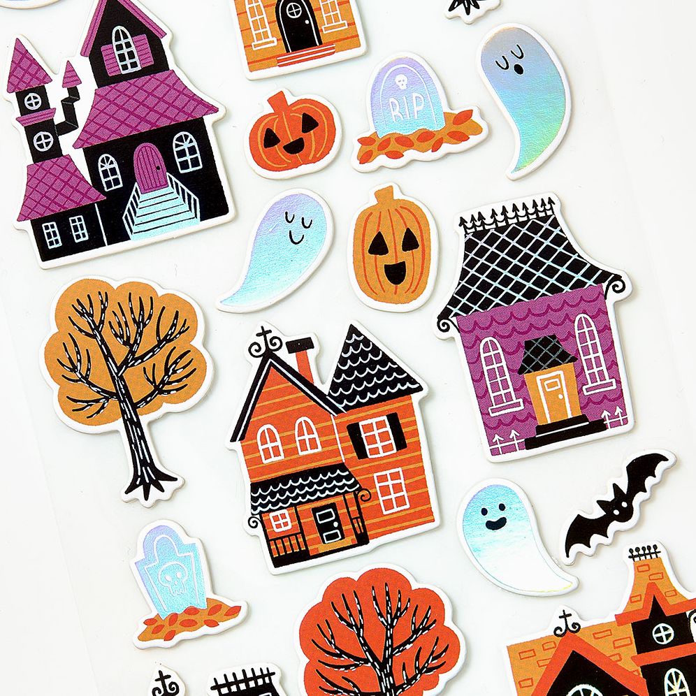 Haunted House Sticker Sheet