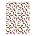 Colorful Abstract Birds Flat Wrap