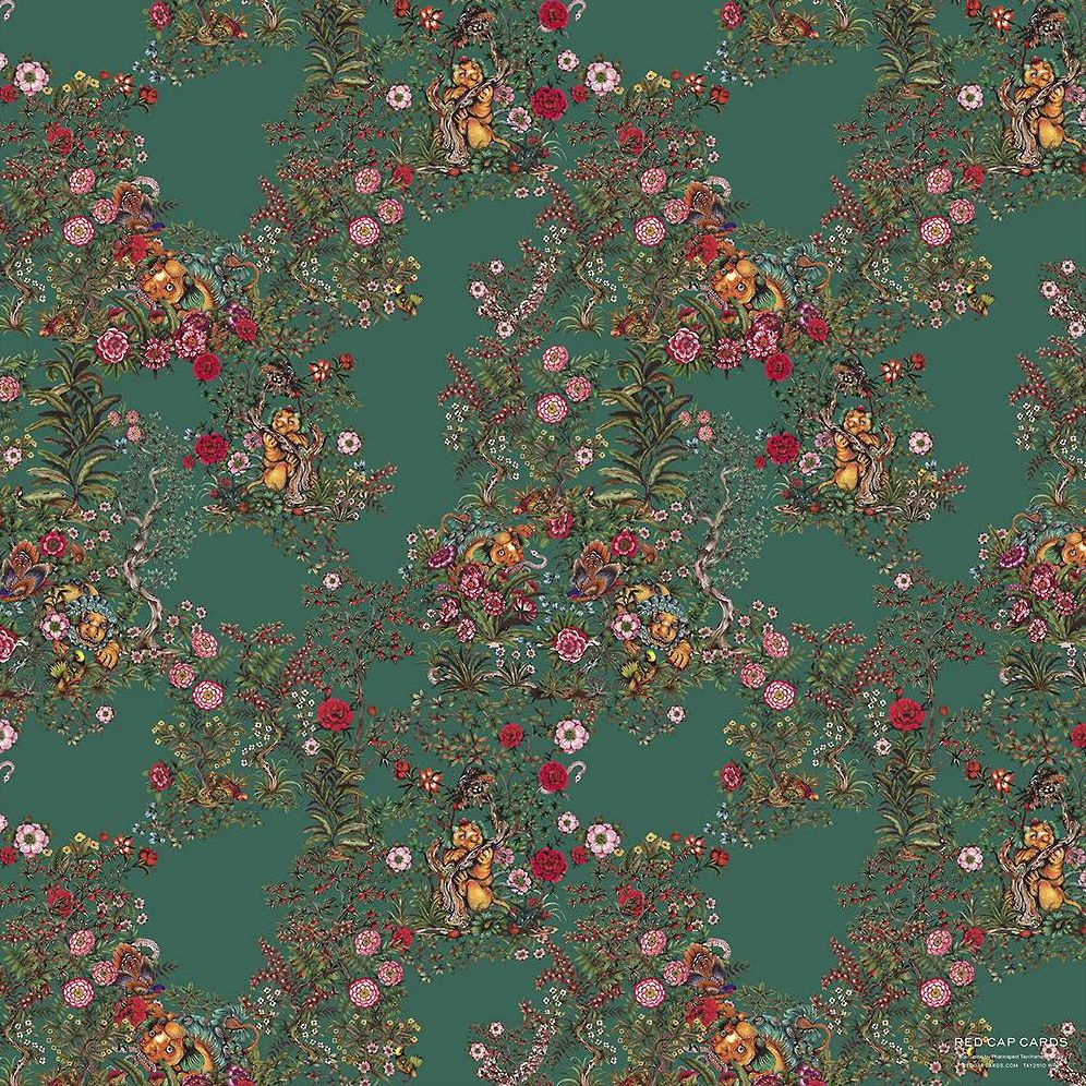 Green Oasis Flat Wrap