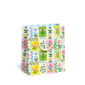 Retro Flower Medium Gift Bag