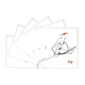 Sledding Elephant Holiday Card Set
