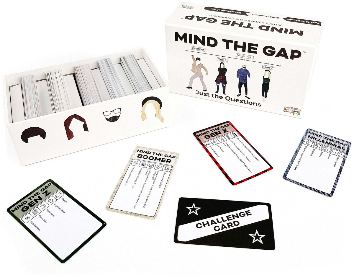 Mind the Gap: Just Questions Board Game