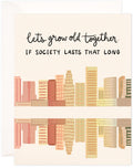 Growing Old Together Love Card