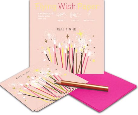 Make A Wish Flying Wish Paper