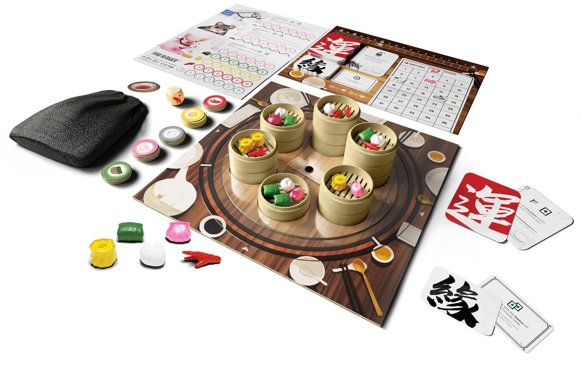Steam Up A Feast of Dim Sum (B&N Exclusive Edition) (2023 B&N Game of the Year) by Pauline Kong, Haymen Lee and Marie Wong