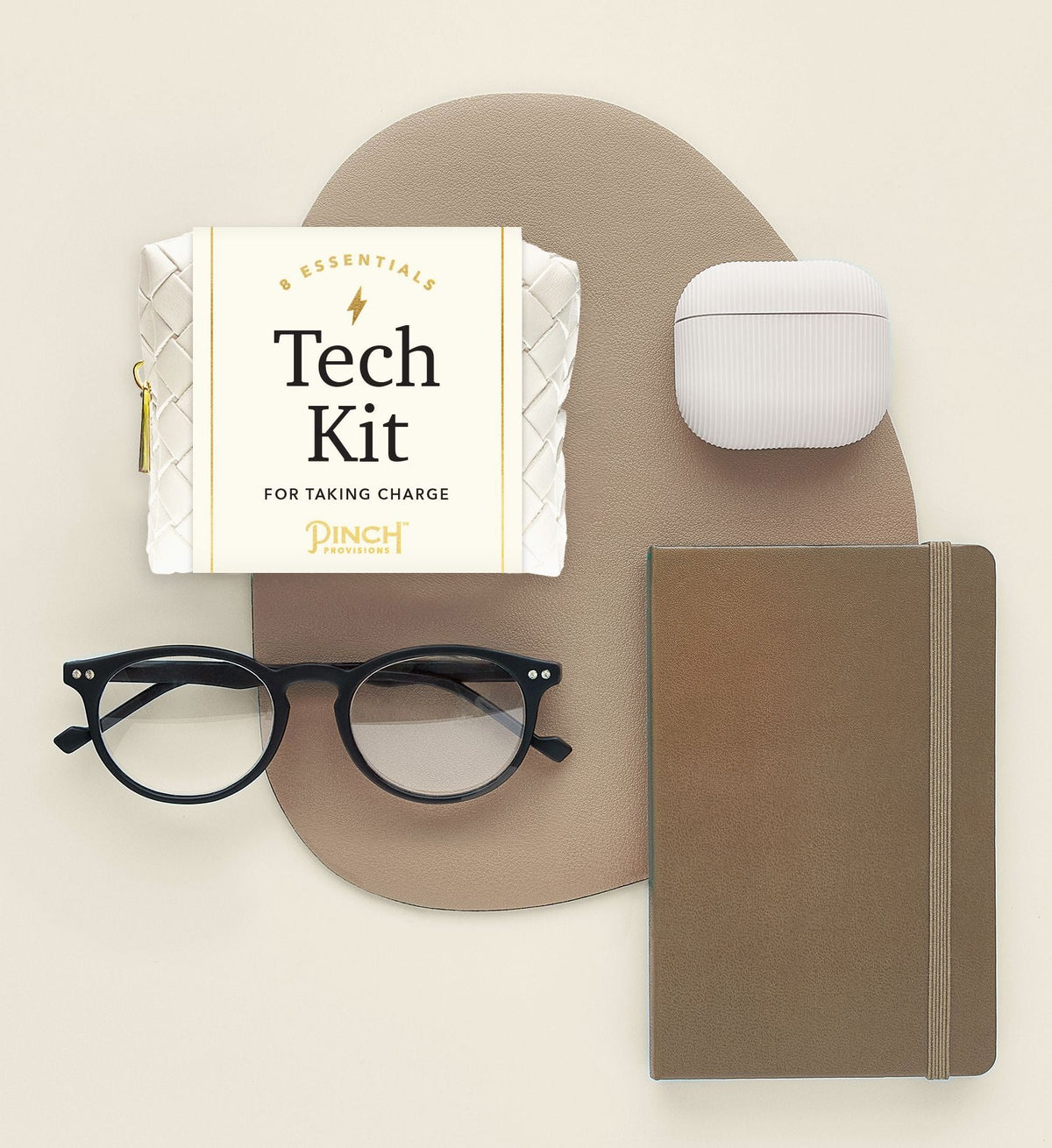 Ivory Woven Tech Kit
