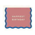 Scalloped Happiest Birthday Card
