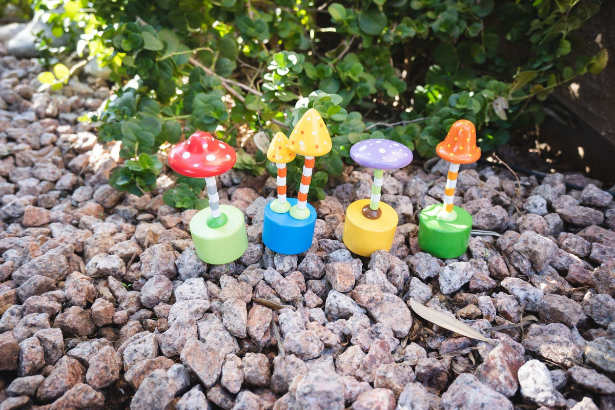 Magical Mushroom Push Puppets