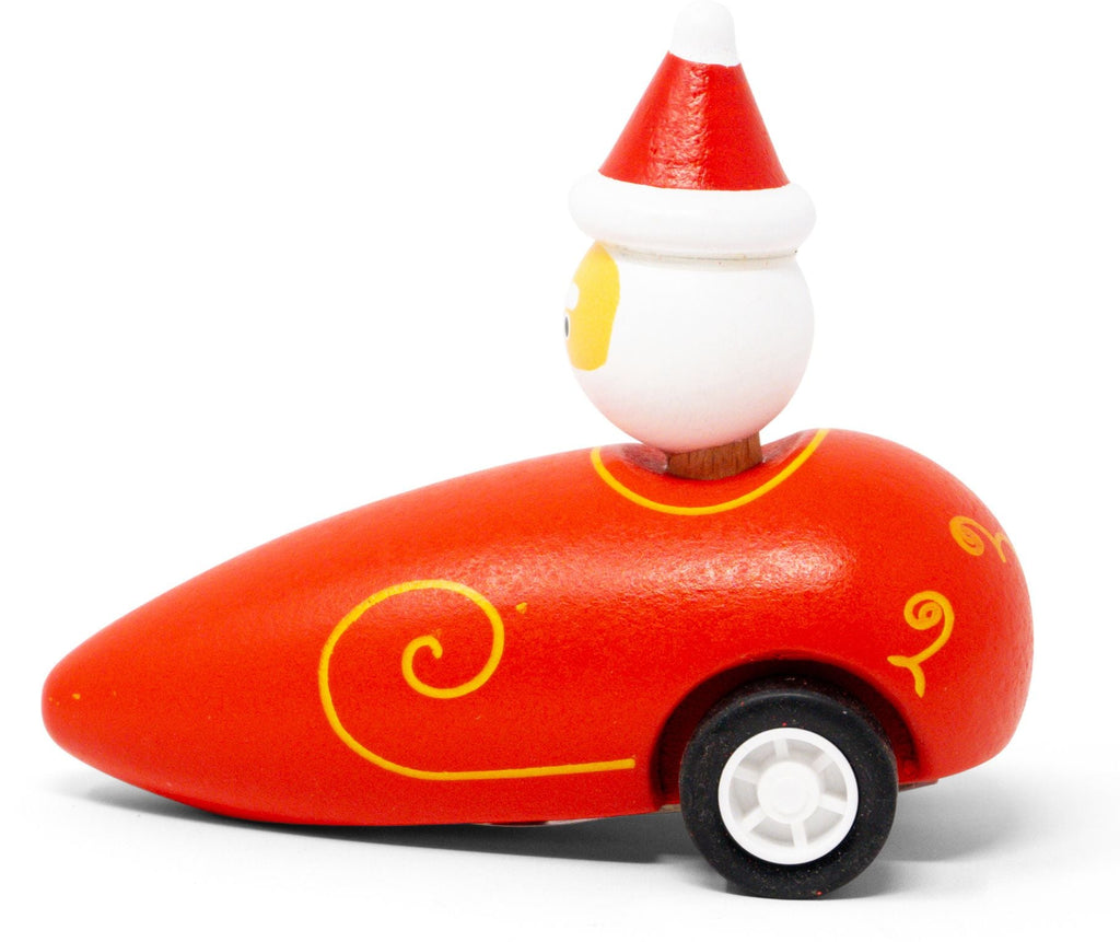 Pullback Santa in Sleigh