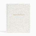 Oatmeal Speckle Birthdays Book
