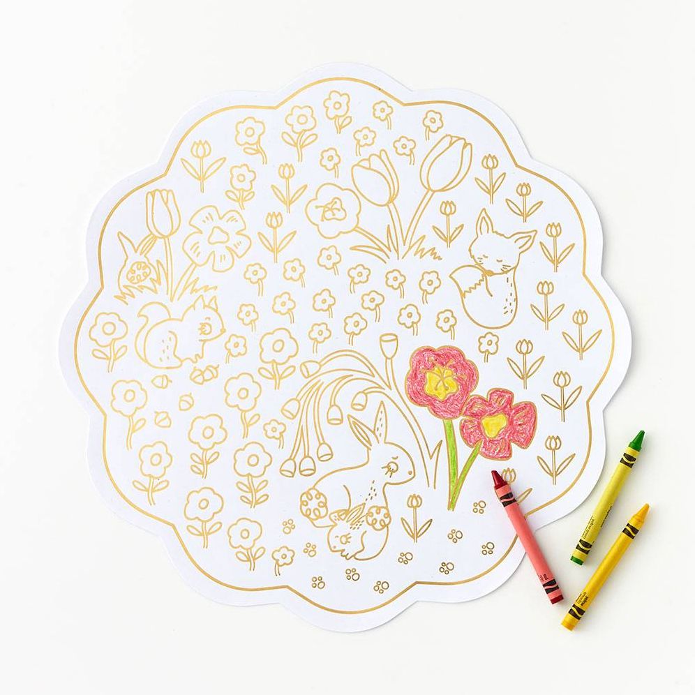 Bunny Coloring Placemat
