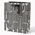 Medium Black and White Gift Bag