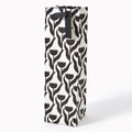 Wine Black and White Gift Bag