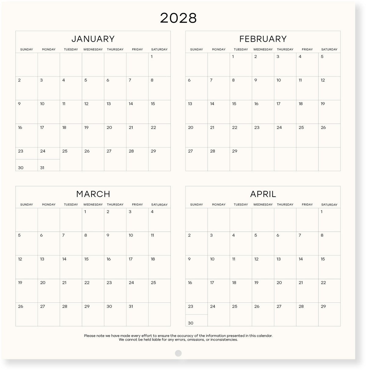 2027 Vintage Floral Wall Calendar - Exclusive