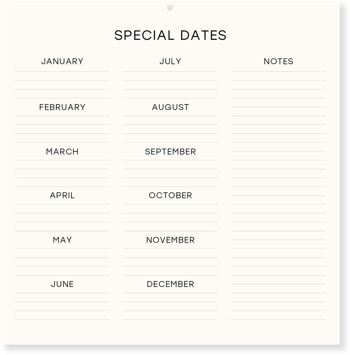 2027 Vintage Floral Wall Calendar - Exclusive