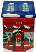 Holiday Toy Shop Tin Candle