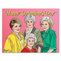 Golden Galentines Card