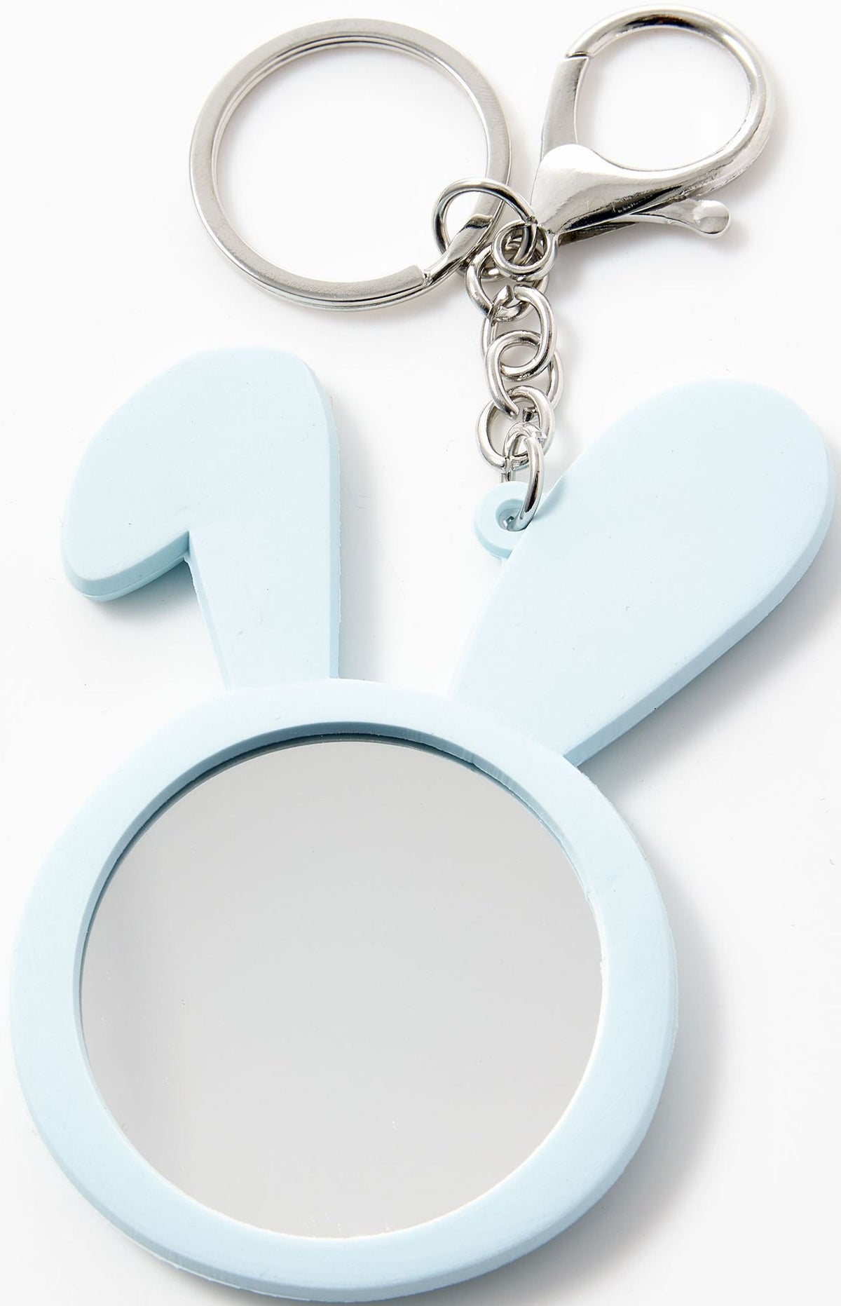 Mirrored Bunny Keychain