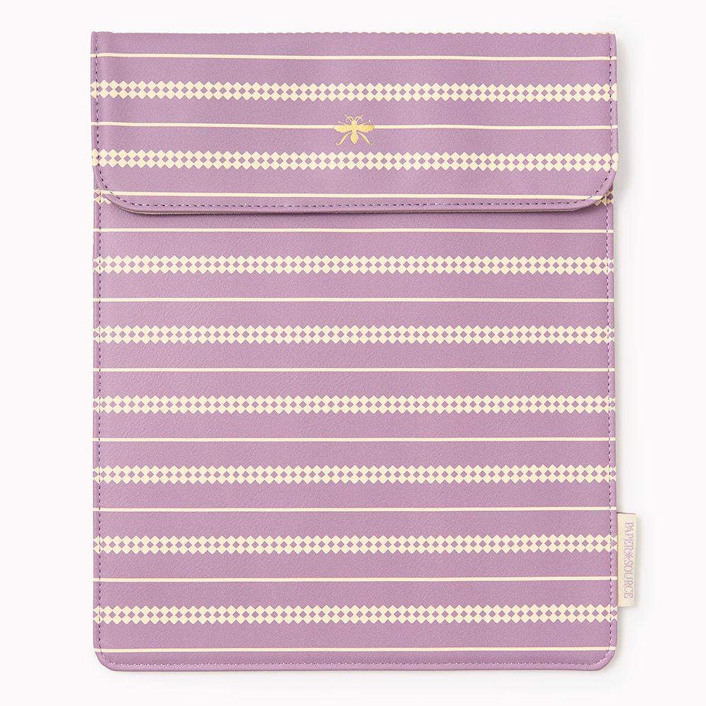 Wisteria Dots Paper Wasp Tablet Sleeve