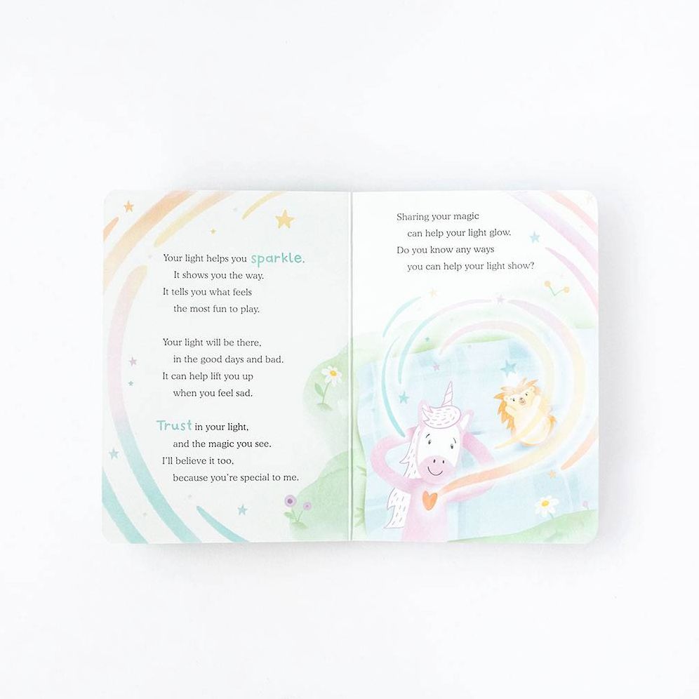 Unicorn Kin + Board Book: Let Your Light Shine
