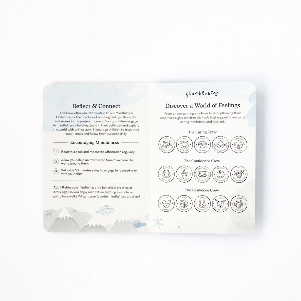 Yeti's Mindfulness Plush & Book Set