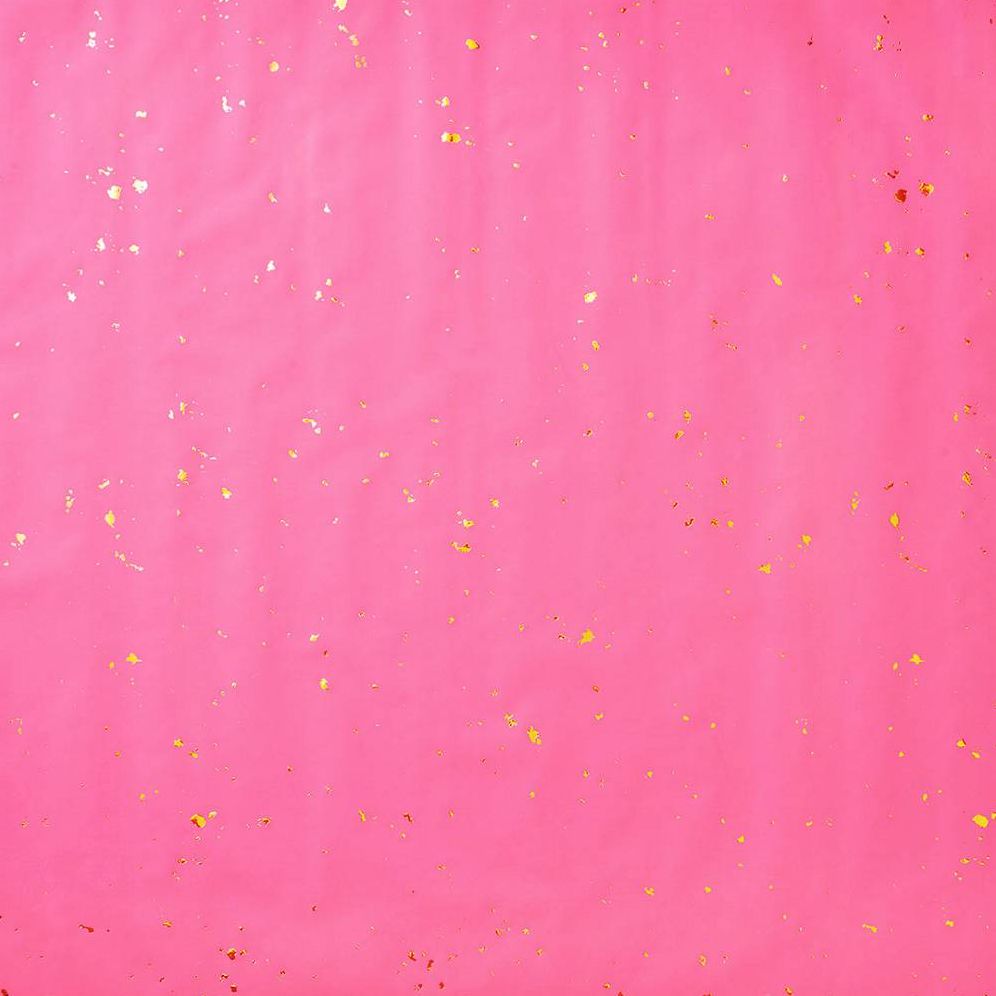 Pink & Gold Fleck Stone Wrapping Paper