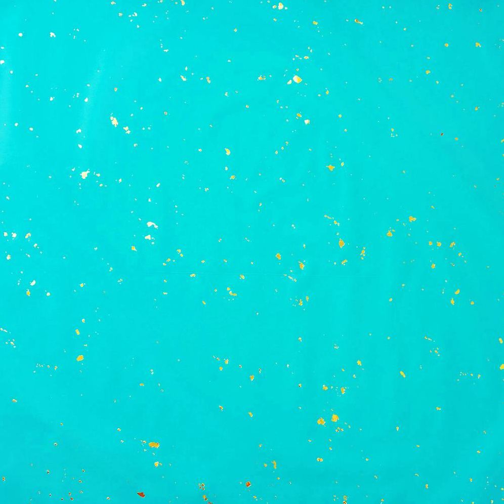 Blue & Gold Fleck Stone Wrapping Paper