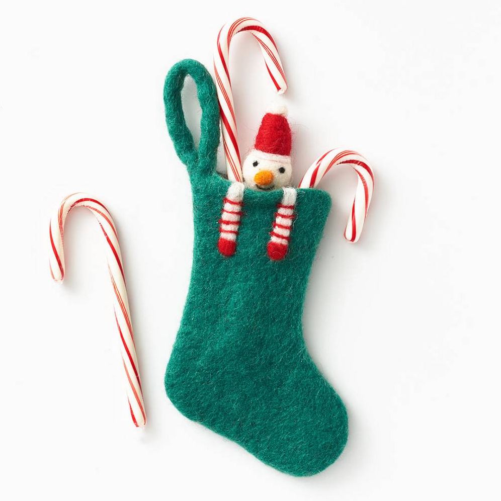 Mini Green Critter Stocking