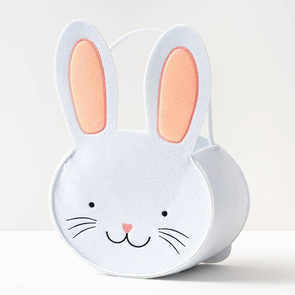 Bunny Pom Easter Basket