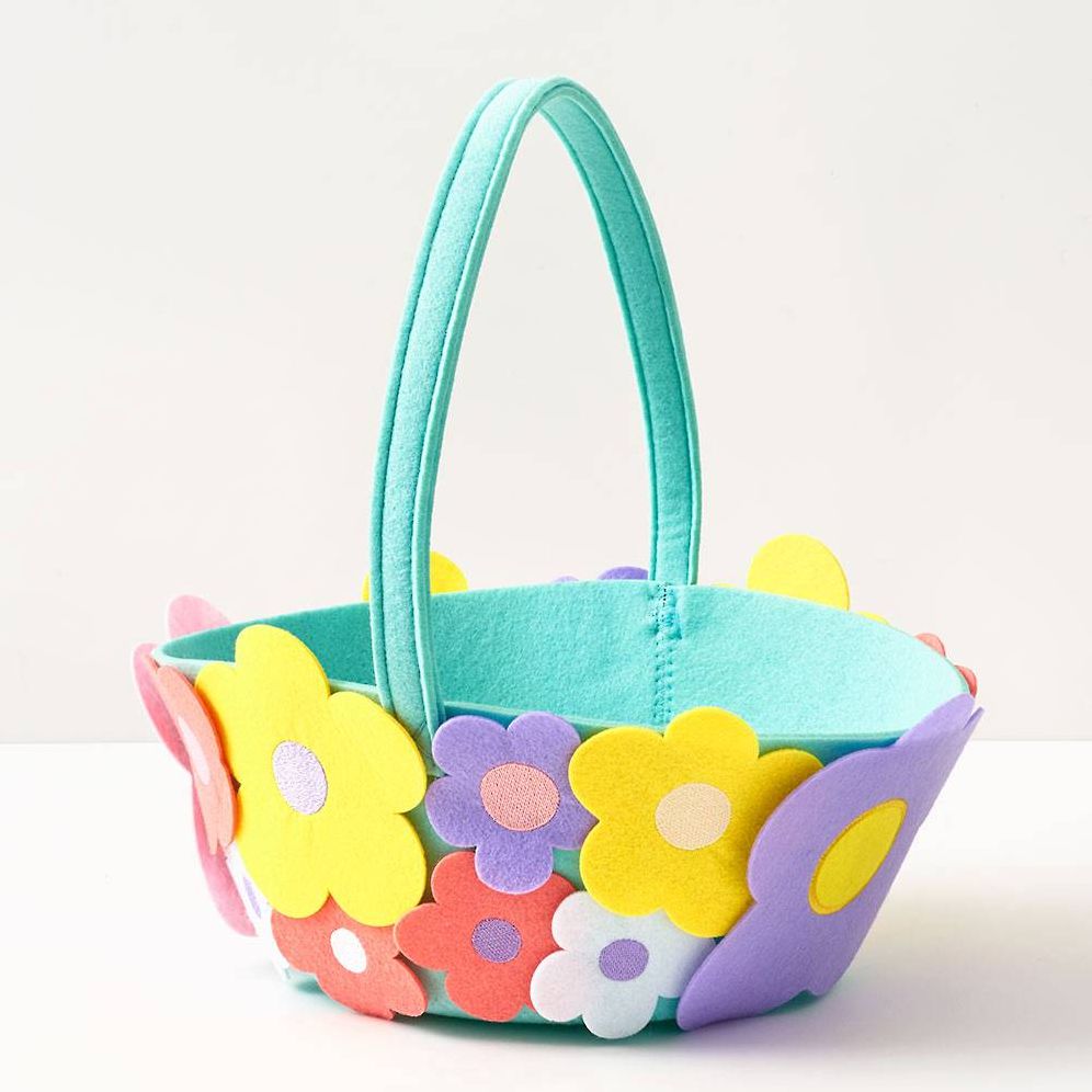 Floral Easter Basket