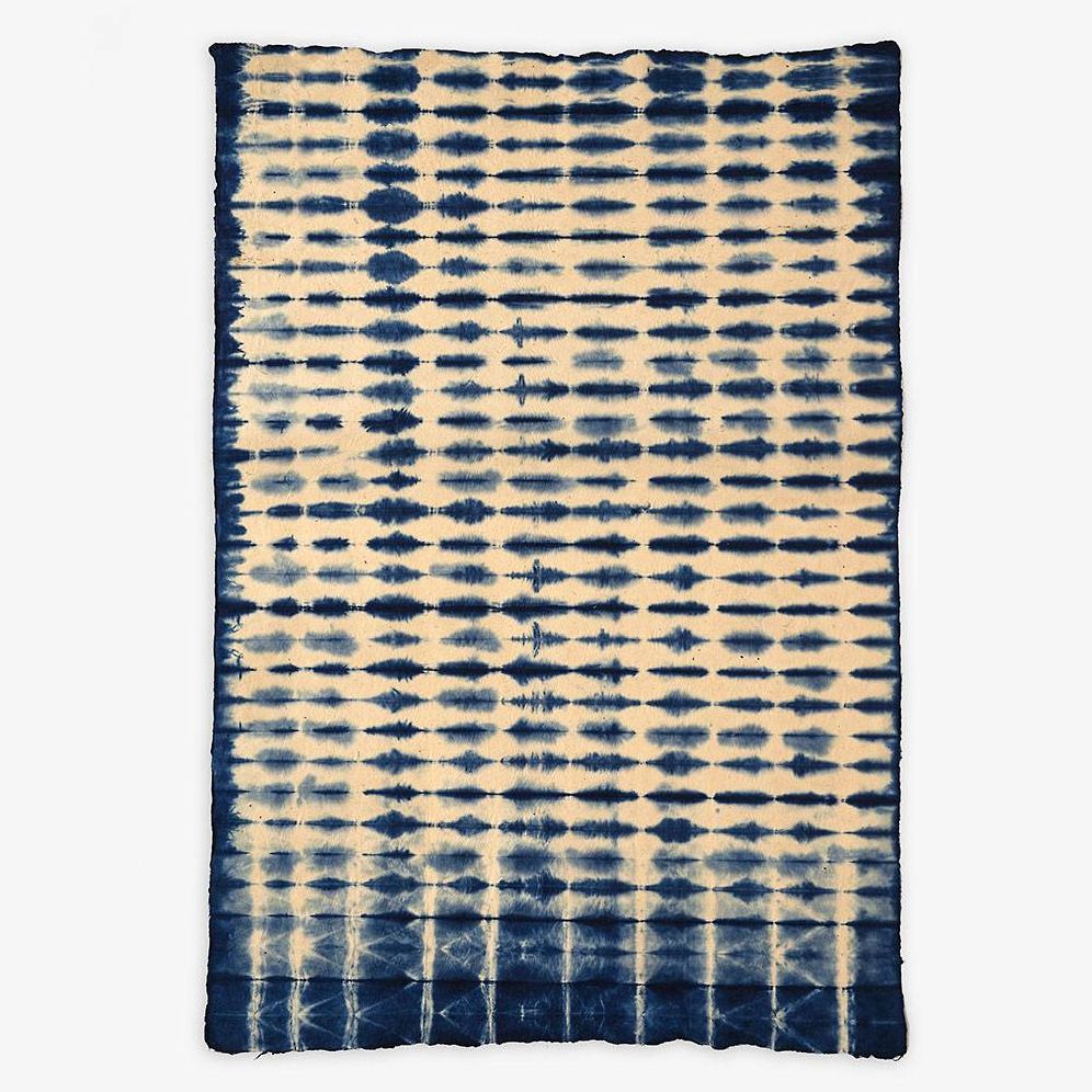 Shibori Blue Handmade Paper