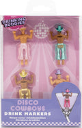 Disco Cowboy Drink Markers