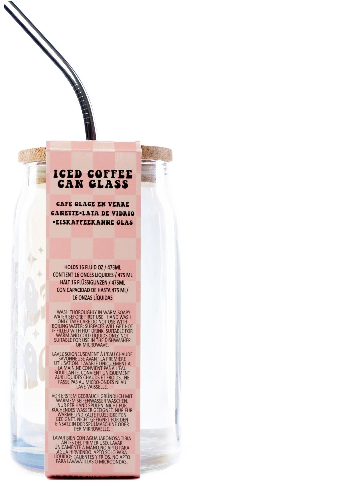More Espresso Less Depresso Glass