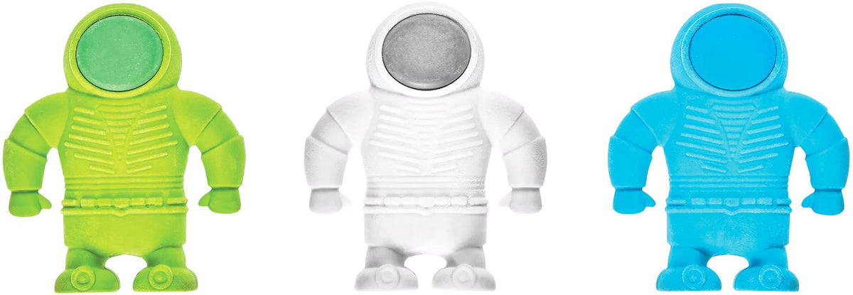 Astronaut Erasers - Set of 3