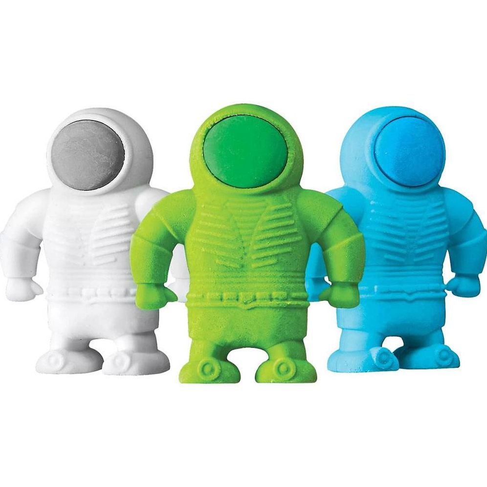 Astronaut Erasers - Set of 3