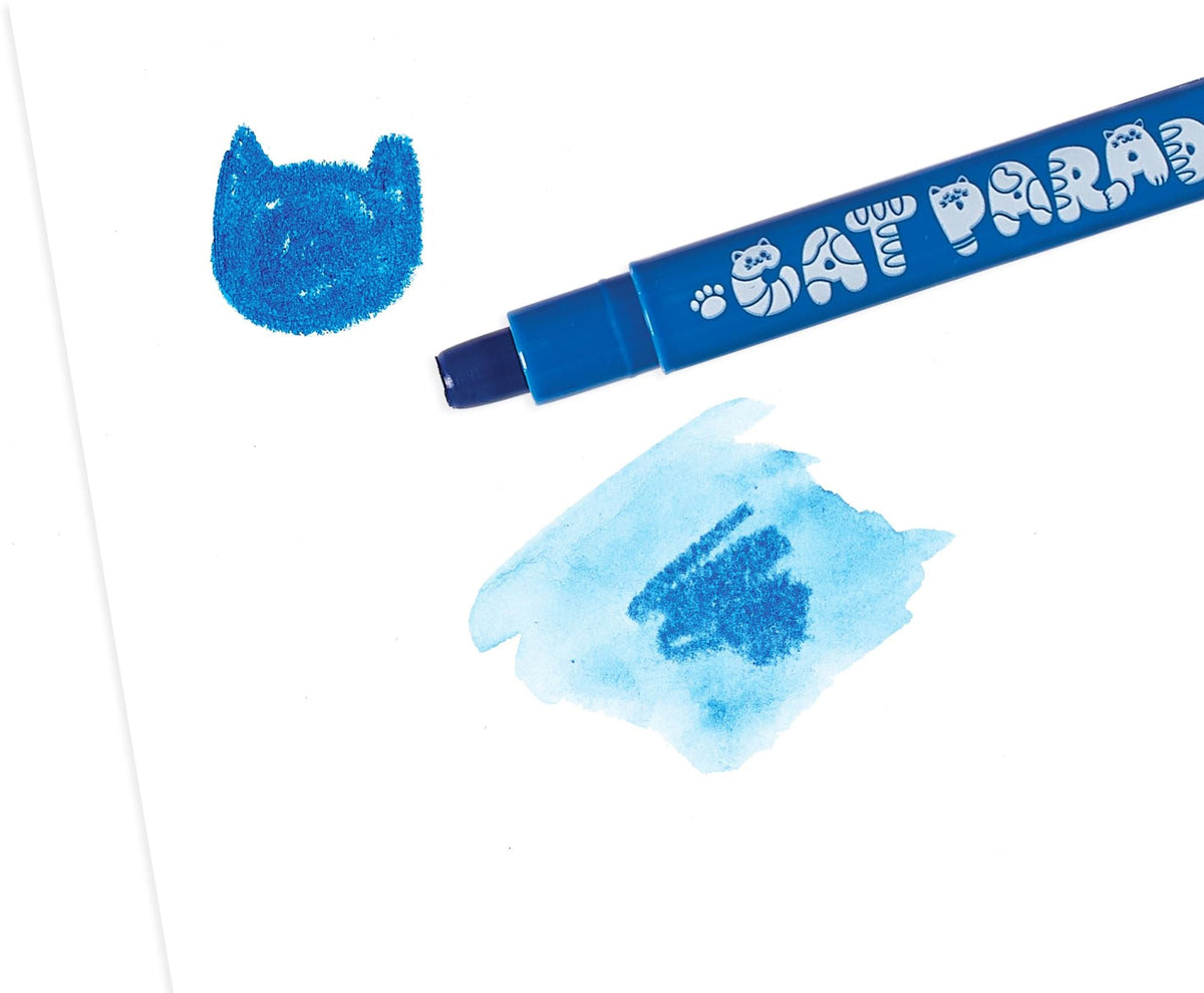 Cat Parade Gel Crayons - Set of 12