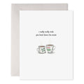 Wish You Lived Down The Street Greeting Card