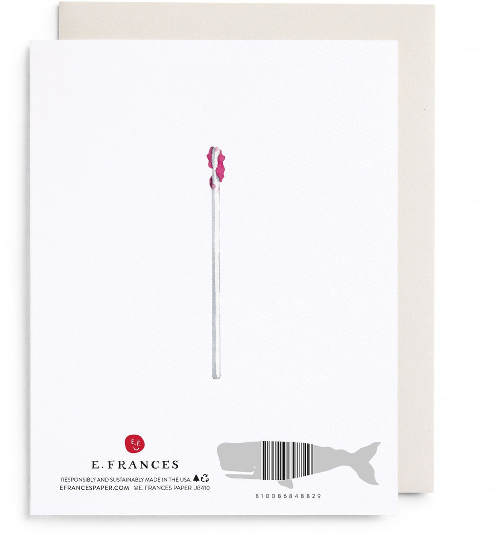Heart Lollipops Valentine's Day Greeting Card