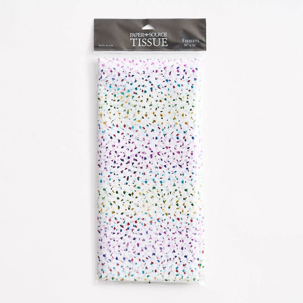 Rainbow Foil Fleck Tissue