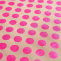 Pink Polka Dot Wrapping Paper