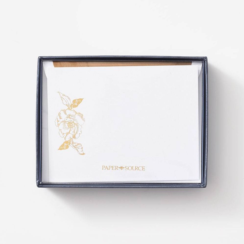 Sketched Floral Stationery Stationery Set