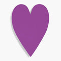 Beet 4 Bar Heart Shaped Cards