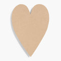 Paper Bag 4 Bar Heart Shaped Cards