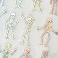 Dancing Skeleton Holographic Stickers