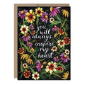 Inspire My Heart Love Card