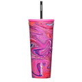 Corkcicle Pink Marbled Cold Cup